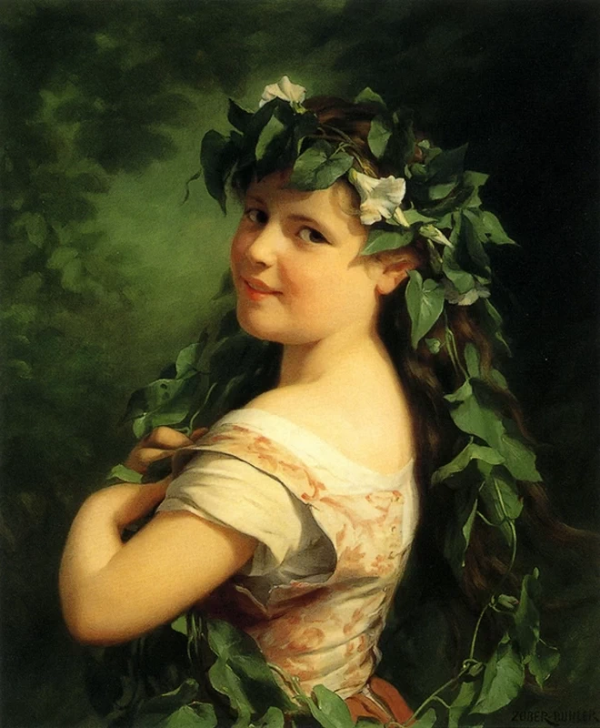 Ragazza con corona - Muzeum Kolekcji im. Jana Pawła II, Varsavia